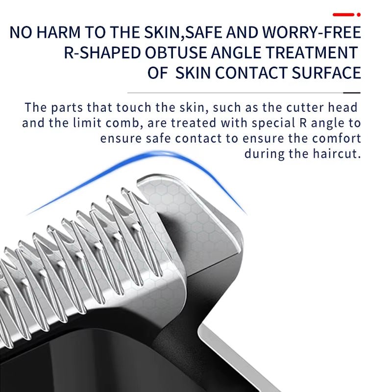 ZeroBlade™ Pro: Cordless 7000RPM Hair Trimmer with LCD Display - Mac's Got More