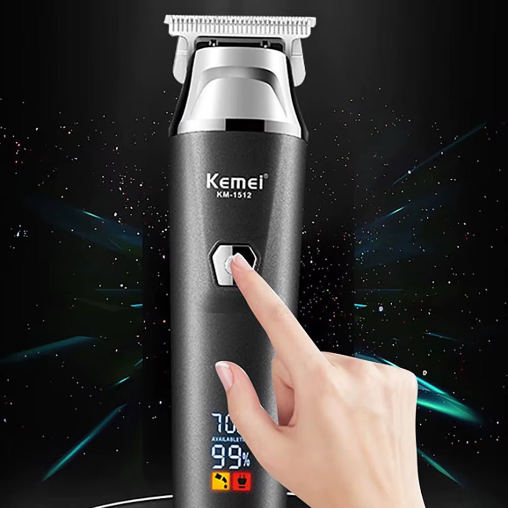 ZeroBlade™ Pro: Cordless 7000RPM Hair Trimmer with LCD Display - Mac's Got More
